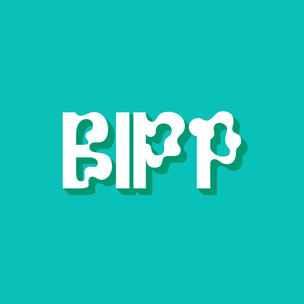 A teal background with white text that reads “BIPP”.
